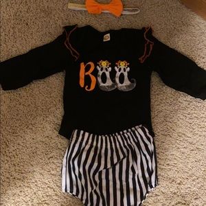 6-12 month baby girl Halloween outfit